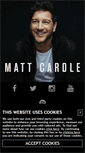Mobile Screenshot of mattcardlemusic.com